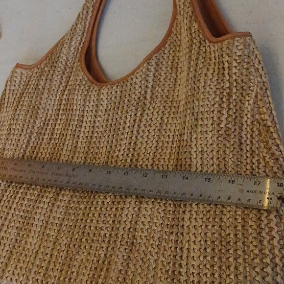 Banana Republic Woven Straw Tote Bag - Picture 7 of 11